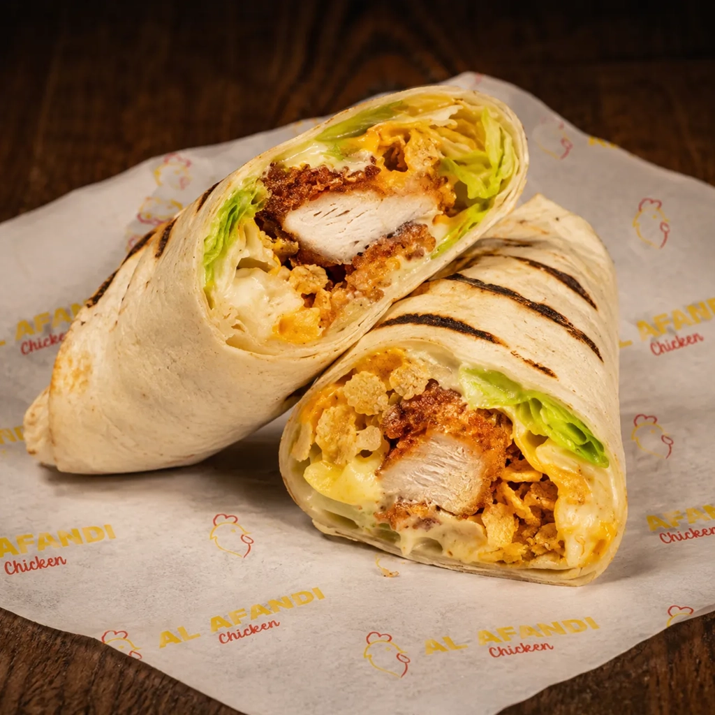 Honey Mustard Crispy Wrap